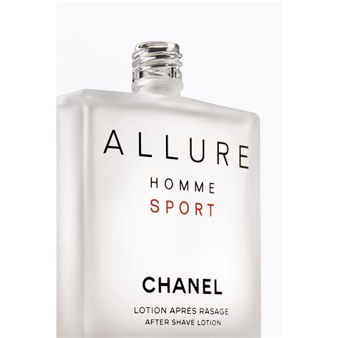 chanel allure sport aftershave lotion.